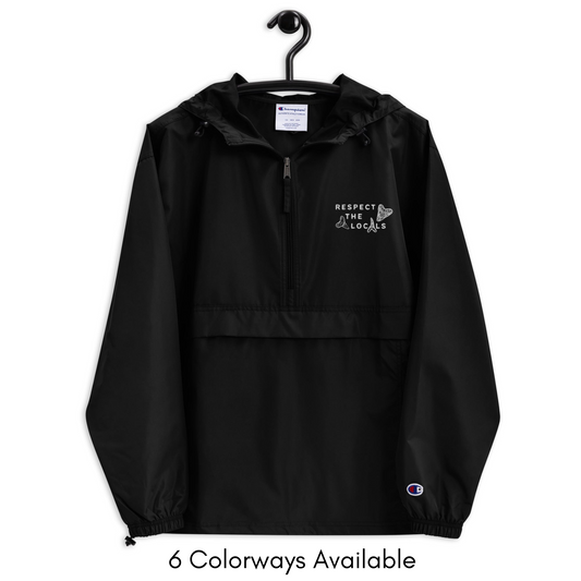 Respect The Locals Wind & Rain Packable Jacket