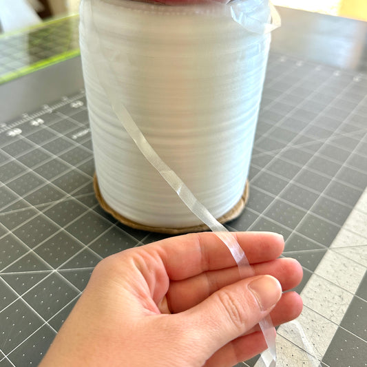 1/4” Semi-Transparent Swimwear Elastic