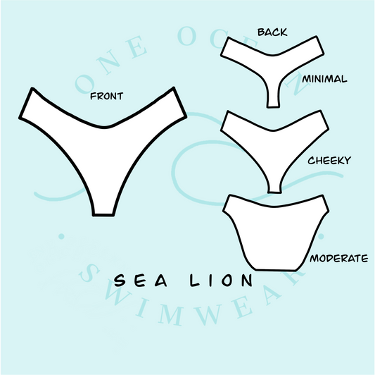 Sea Lion Cheeky Reversible Bottom