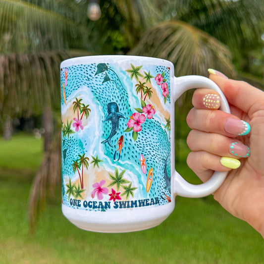 Lagoon Ceramic Mug