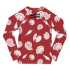 Red Seashells - Toddler Rash Guard