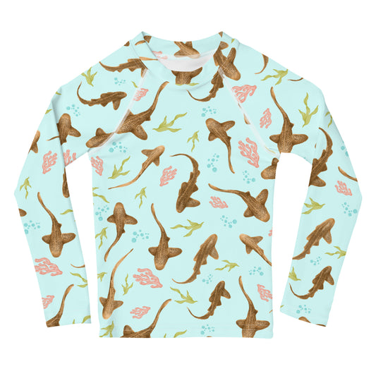 Leopard Shark - Toddler Rash Guard