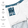 Spotted Whale Men's swim trunks
