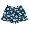 Navy Rays Unisex Athletic Shorts