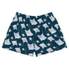 Navy Rays Unisex Athletic Shorts