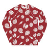 Red Seashells - Youth Rash Guard