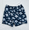 Navy Eagle Ray Men's swim trunks