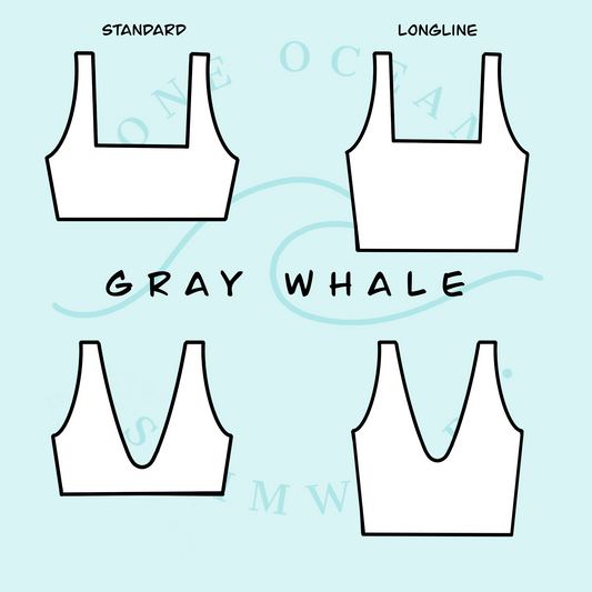 Gray Whale Reversible Top