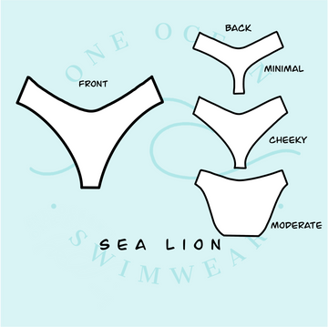 Sea Lion Cheeky Reversible Bottom