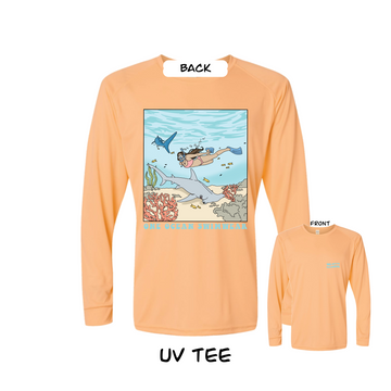 S - Underwater Oasis - Coral UV Tee