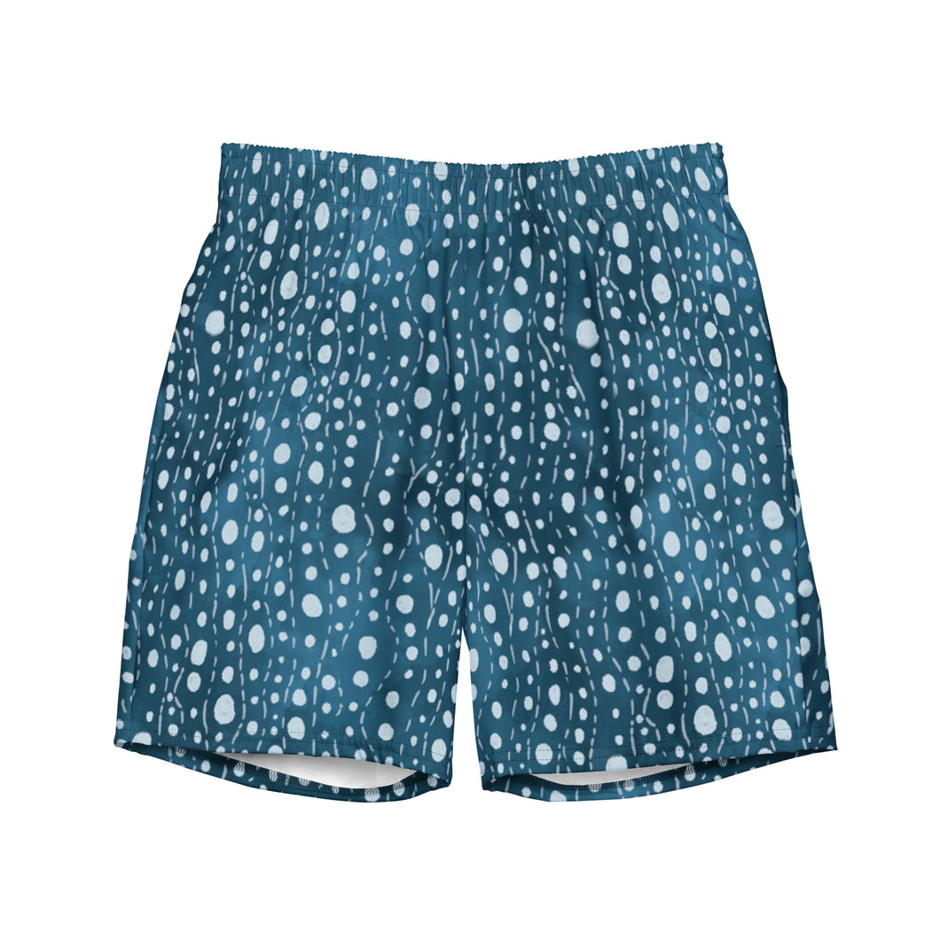 Spotted Whale Men's swim trunks