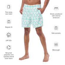 Load image into Gallery viewer, Sky Sand Dollar Men&#39;s swim trunks
