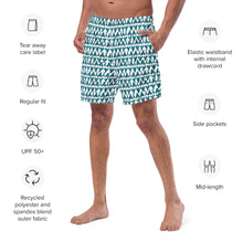 Load image into Gallery viewer, Shark Tooth Men&#39;s swim trunks
