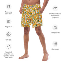 Load image into Gallery viewer, Orange Grove Men&#39;s swim trunks
