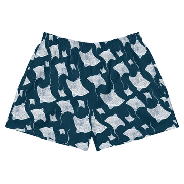 Navy Rays Unisex Athletic Shorts