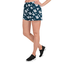 Load image into Gallery viewer, Navy Rays Unisex Athletic Shorts
