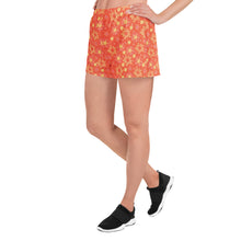 Load image into Gallery viewer, Sunburst (Orange) Unisex Athletic Shorts

