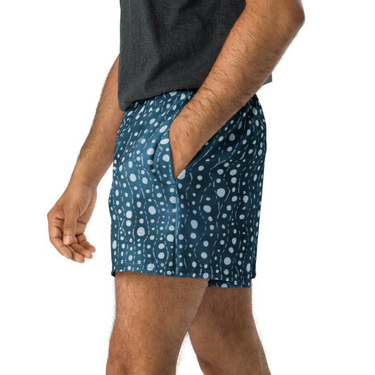 Spotted Whale Unisex Athletic Shorts