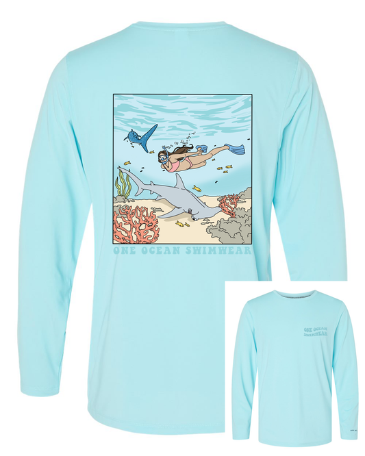 Underwater Oasis - Aqua UV Tee