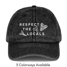 Load image into Gallery viewer, Respect The Locals Dad Hat
