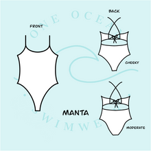 Load image into Gallery viewer, Manta Ray Reversible One Piece
