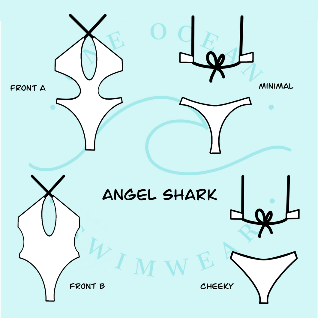 Angel Shark Reversible One Piece